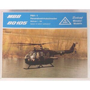 Vintage Roskopf MBB B0105 Model Helicopter Made In West Germany New Sealed